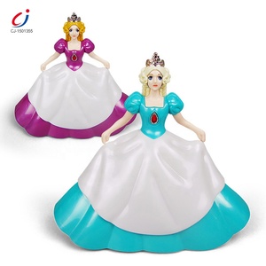 Vendita calda lovely rotary angel girl dancing lighting candy doll models - Product Image 1