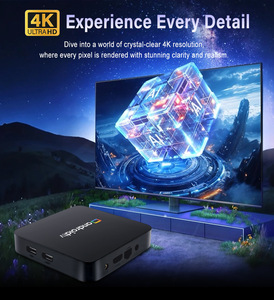 Nuovo Modello di Decoder TV per l'Esportazione con Telecomando Vocale Bluetooth Dual-band, Sistema ATV, Box TV Android. - Product Image 3