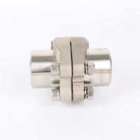 Pince de connecteur à bride fendue en acier inoxydable J518C JBZQ4187 personnalisée brides intégrées automatiquement