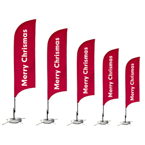 Banderas de Plumas Personalizadas para Publicidad Comercial en Exteriores, Banderas de Plumas de Doble o Una Cara para Negocios, Letreros de Apertura Comercial para Exteriores - Product Image 1