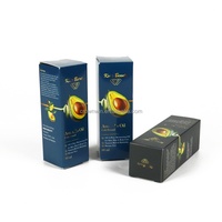 Boîte en carton rigide personnalisée Crown Win avec gaufrage doré pour produits cosmétiques et soins de la peau, doublure en éponge, écologique et recyclée