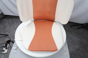Emoka Toptan Yüksek Kaliteli 6 Motorlu Titreşimli Shiatsu Sırt ve Bel Masaj Minderi Üstün PU Deri ile - Product Image 2
