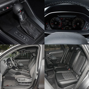 Nouveau 5 places pour <span class=keywords><strong>Audi</strong></span> <span class=keywords><strong>Q3</strong></span> 2.0T Turbo Gas SUV intérieur spacieux 7 vitesses DCT boîte de vitesses automatique direction gauche R18 taille de pneu foncé - Product Image 5