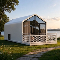 Maison préfabriquée directement de l'usine, petite maison modulaire préfabriquée pour l'hébergement
