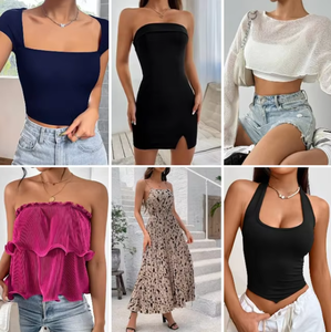 Ropa en Stock <span class=keywords><strong>Shein</strong></span>: Camisetas Gráficas Personalizadas de Colores y Tallas Variadas - Venta al por Mayor de Ropa de Fábrica - Product Image 6