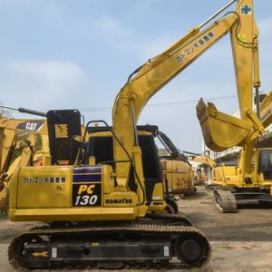 Utilisé pour l'excavatrice sur chenilles PC130 de 13 tonnes avec moteur PLC, boîte de vitesses et pompe, équipement de construction à haute efficacité en provenance du Japon - Product Image 4