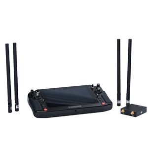 Estación terrestre de enlace descendente de video HD de largo alcance con receptor de fibra óptica integrado y control remoto - Product Image 3