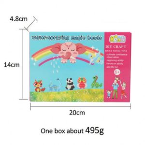 ชุดลูกปัดน้ำ 24 สี ชุดทำลูกปัดวิเศษ DIY ของเล่นงานฝีมือ ลูกปัดวิเศษน้ำ - Product Image 6