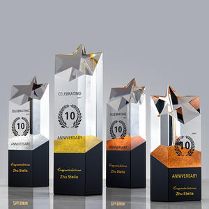 جودة عالية الإبداعية خمس نجوم الكريستال الكأس الشركة الاجتماع السنوي تذكار الكريستال - Product Image 2