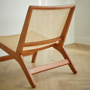 Rắn gỗ Tatami veranda cà phê cửa hàng phòng khách công viên sáng tạo Provence giải trí ghế armless couch - Product Image 6