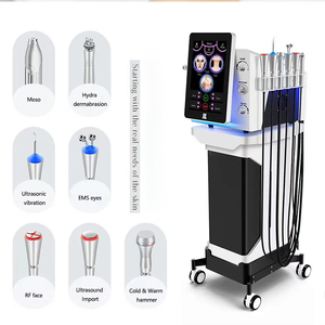 7 in 1 Hydro Facial Dermabrasion <b>Machine</b> with EMS for Skin Hydration Brightening and Rejuvenation - Product Image 2