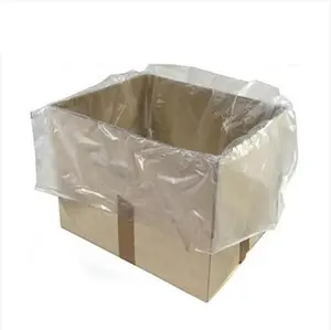 大型垃圾箱重型透明盒纸箱聚乙烯塑料衬里承包商袋