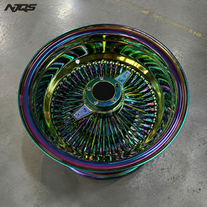 NJQS Tel Jantlar 13 İnç Jantlar 5x114.3 Renkli Jantlar DOT 13x7 Tellerli Jant - Product Image 6