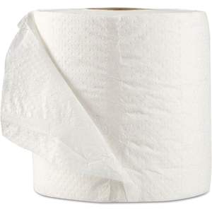 Papier toilette jetable doux GEN 218 1 pli, 1000 feuilles/carton, gaufré à pois, boîte de 96 rouleaux - Product Image 4