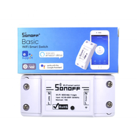 Sonoff-Module de commutation Wifi intelligent, commutateur sans fil avec télécommande, fonctionne avec Alexa Google Home