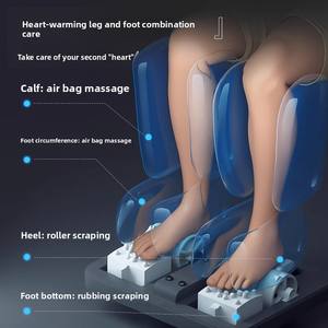 เก้าอี้นวดอัจฉริยะรุ่นใหม่ OEM แบบไร้แรงโน้มถ่วง พร้อมระบบทำความร้อนบริเวณเอว ลำโพงบลูทูธ และระบบควบคุมด้วยเสียงอัจฉริยะ - Product Image 6