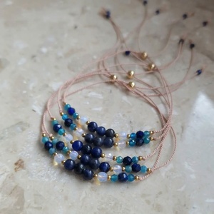 New <b>Boho</b> Handmade Jewelry Classic <b>Boho</b> Multicolor Semi-Precious Stone Beaded Fashion <b>Bracelets</b> Personalised Charm Jewellery - Product Image 1