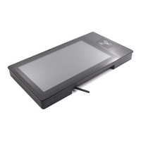 Tableta con sistema Android de 17 pulgadas, alimentada por Poe, montada en la pared, con lector NFC