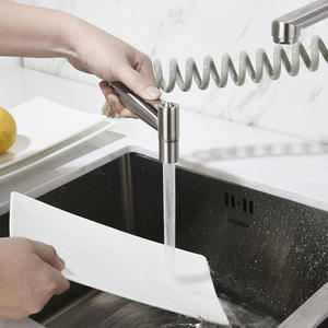 <span class=keywords><strong>Robinet</strong></span> de cuisine haut de gamme durable avec douchette latérale et ensemble combiné à tige allongée pour cuisine moderne - Product Image 4