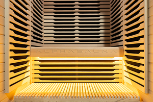 Cuarto de Sauna de madera para S-1515, baño turco, tamaño 3, sala de Sauna interior, mayorista - Product Image 3