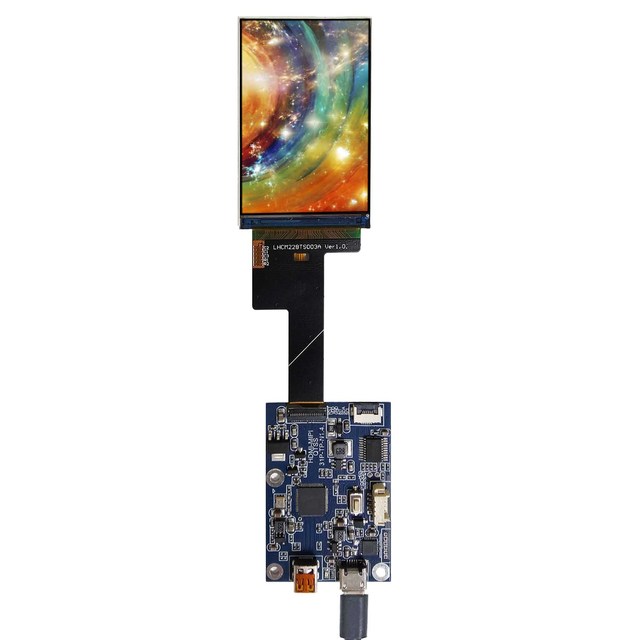 Lcd Display Signage 31Pin Mipi Display Vs228001C31 2.28Inch 368X552 Bar Lcd Module Screen With Micro Hd-Mi Lcd Driver Board