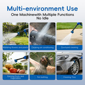 Alpicool 8109 300W Laveuse de voiture portable haute pression sans fil alimentée par batterie avec batterie de 15000mAh+ - Product Image 3