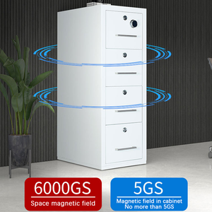 Archivador Vertical Ignífugo Comercial de 4 Cajones, Gabinete de Acero de Alta Resistencia para Almacenamiento Seguro de Documentos Importantes - Product Image 5