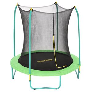 Trampolín Infantil para Exteriores Bestway 59102 Xtreme Air de 2.44m X 2.20m, Materiales Resistentes a los Rayos UV, Acero Galvanizado con Recubrimiento en Polvo, Resorte de Acero - Product Image 1