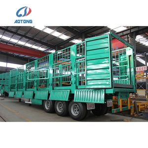 Venta Directa de Fábrica: Semirremolque de Acero Reforzado de 3 y 4 Ejes para Ganado con Capacidad de Carga de 50T, 60T y 70T - Product Image 5