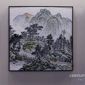 Mosaico de Piedra y Mármol Hecho a Mano Personalizado, Mosaico de Pared Artístico de Primera Calidad para Decoración de Sala de Estar - Product Image 3
