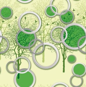 <span class=keywords><strong>Papier</strong></span> <span class=keywords><strong>peint</strong></span> mural autocollant 3D stéréo moderne floral européen personnalisé, motif pissenlit circulaire, pour fond <span class=keywords><strong>de</strong></span> canapé TV et <span class=keywords><strong>chambre</strong></span> à coucher - Product Image 3