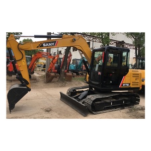 รถขุด 7 ตัน ยี่ห้อ SANY75 ผลิตในจีน คุณภาพสูง มือสอง ชั่วโมงการทำงานต่ำ ราคาดีที่สุดสำหรับการขาย - Product Image 1