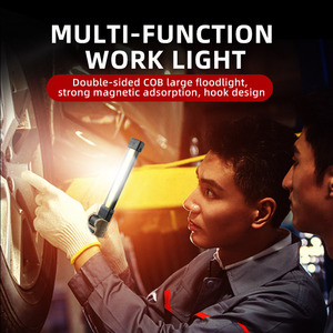 Cầm tay từ di động có thể sạc lại LED làm việc ánh sáng linh hoạt Pocket <span class=keywords><strong>COB</strong></span> 3in1 Đèn pin khẩn cấp làm việc đèn - Product Image 2