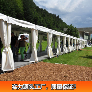 Carpa para Ferias Comerciales Arcum, Techo de PVC Impermeable, Resistente al Viento, Estructura Rectangular para Uso en Exposiciones - Product Image 5