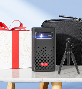 Proyector C900 <span class=keywords><strong>Mini</strong></span> portátil 8000mAh Power Bank Proyector al aire libre con Android9 WiFi y altavoz <span class=keywords><strong>Bluetooth</strong></span> - Product Image 4
