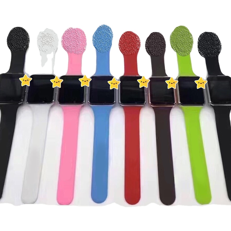 2021 Amazon горячие дешевые смарт Иу ремешок Дети ленты силиконовые светодиодные Смарт часы