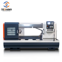 CK6160V Swing Over Bed Diamètre 600mm Haute Précision Automatique Métal Tournant Horizontal Parallèle Tour Plat Lit CNC Tour