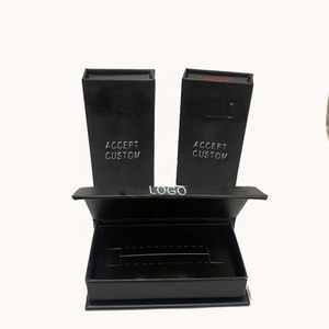 Luxury Black 1Ml Rigid Child Proof Magnetic Cardboard Paper <b>Box</b> Custom Cosmetics <b>Packaging</b> Magnetic <b>Box</b> Design - Product Image 2