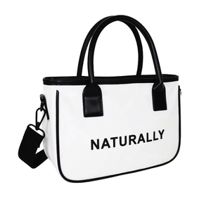 Sac fourre-tout personnalisé en feutre de laine épaisse pour femme, grande capacité, portable, avec fermeture, grand sac de rangement en feutre pour le shopping - Product Image 3