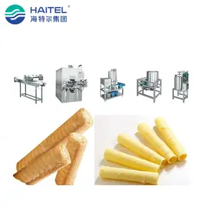 Production automatique de machine d'emballage de rouleau d'oeuf de bâton de gaufrette industrielle de vente chaude