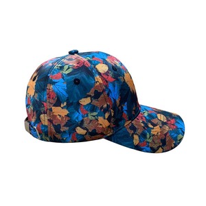 Thiết kế lạ mắt hoa in Nhiều Màu Polyester cổ điển nữ CHA mũ thể thao Mũ bóng chày mũ - Product Image 4