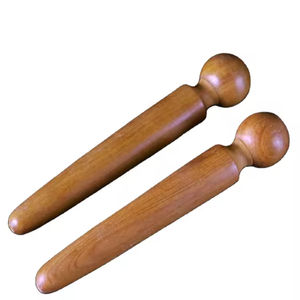 Herramienta de Masaje Tradicional Tailandés, Palo de Masaje de Madera para Relajación, Pluma de Masaje Manual de Acupresión para Cuerpo Completo, Pies, Manos y Cara - Product Image 6