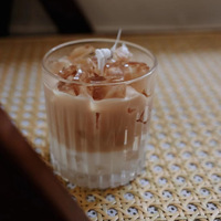 Vela Aromática con Aroma a Café y Postre en Vaso de Vidrio, Aroma a Caramelo y Mocha, Decoración de Café Hecha a Mano, Mezcla de Aromas, Etiqueta Privada Personalizada OEM
