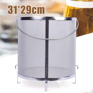 310*290mm 304 Acero inoxidable Hop Spider filtro equipo de elaboración de granos cesta Filtro de <span class=keywords><strong>cerveza</strong></span> barril con doble gancho - Product Image 6