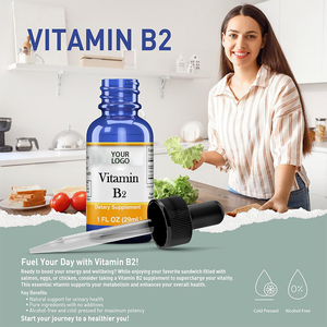 Oem vitamin <span class=keywords><strong>B</strong></span> phức tạp chất lỏng giọt Vitamin B2 B3 B6 B7 B9 B12 cobalamin người lớn năng lượng tăng cường chức năng não hỗ trợ - Product Image 6