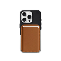Étui de téléphone portable de qualité supérieure en PU avec porte-cartes magnétique, fente pour cartes magnétiques, design professionnel, protection d'écran, sac OPP