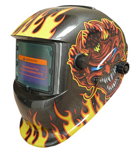 Casco de Soldadura con Oscurecimiento Automático TRQ, Energía Solar, Protección UV/IR, DIN16, Alto Rendimiento, Diseño Continuo de 0.2-1S, Metálico - Product Image 2