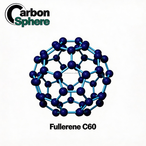 Fullerene C60 in Polvere ad Alta Purezza 99,9% Grado Cosmetico Materia Prima Certificata COA TSCA Confezionata in Bottiglia/Sacchetto Provenienza Cinese - Product Image 3