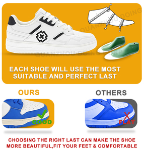Chaussures décontractées en cuir noir QUANZHOU DOING pour hommes, baskets tendance à prix abordable, chaussures de skate pour hommes - Product Image 4
