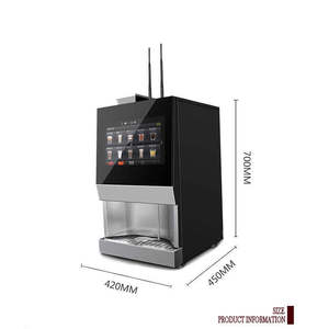 Máquina Expendedora de Café Molido Comercial de Acero Inoxidable con Pantalla Táctil de 15.6 Pulgadas, Habilitada para SDK, Capacidad de 20-150 Unidades - Product Image 2